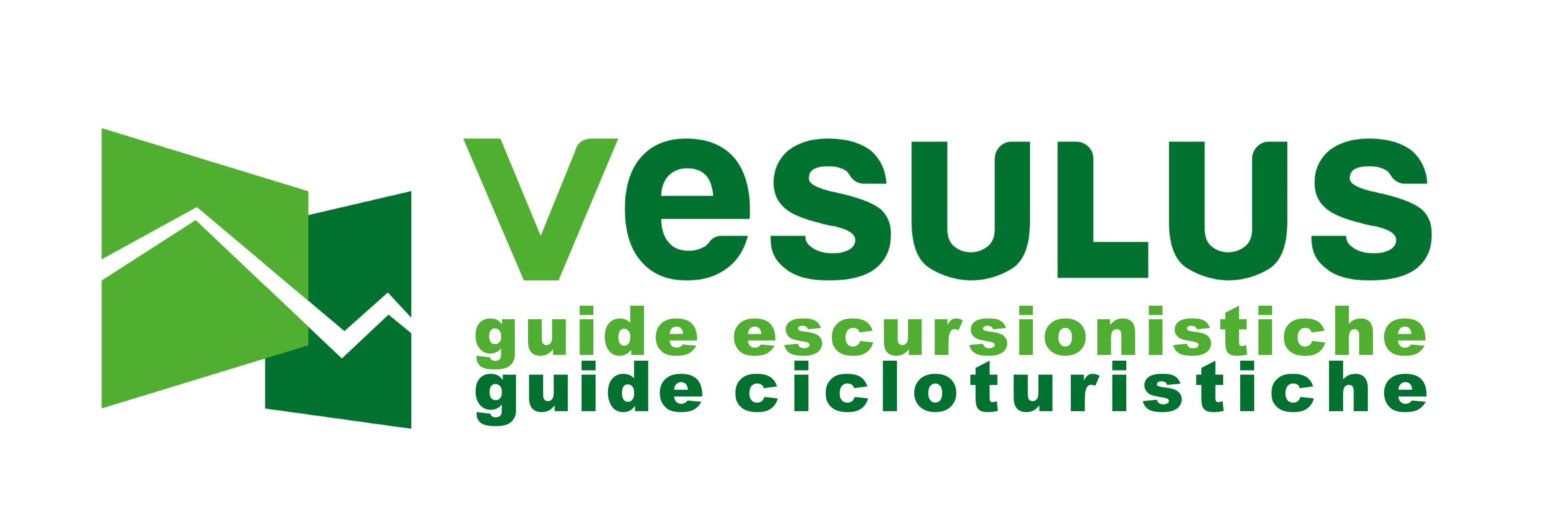 Logo Vesulus escursiociclo orizzontale sfondo trasparente